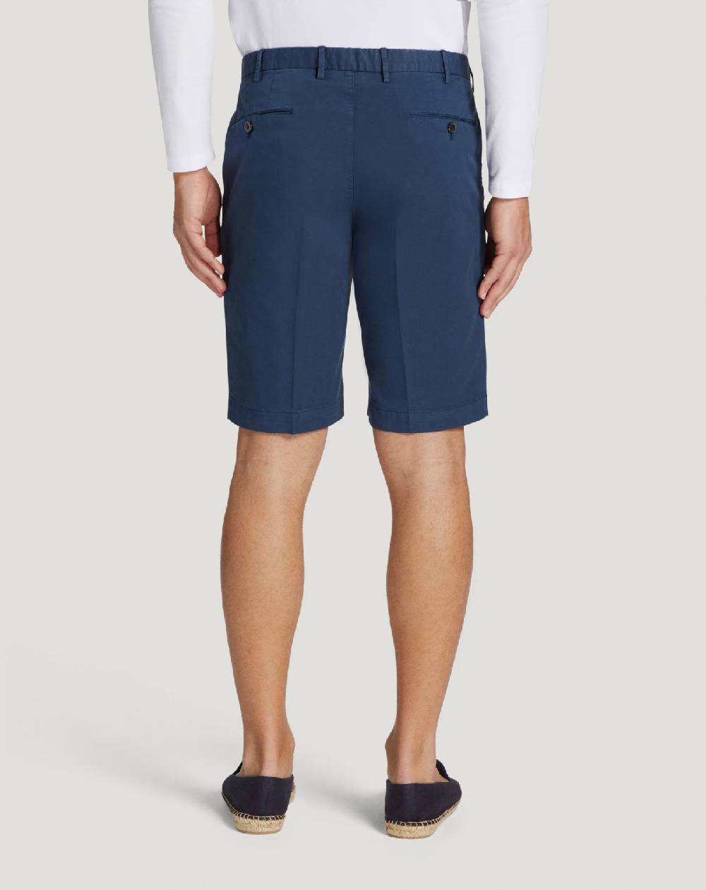 Pt Torino Bermuda in gabardina stretch Promozione Limitata