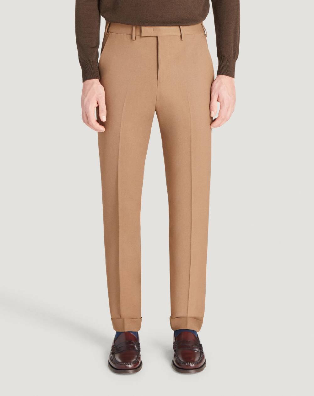 Pt Torino Pantaloni Master in lana batavia Nuova
