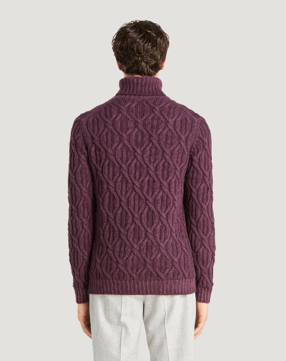 Pt Torino Maglia dolcevita in lana e cachemire Moda