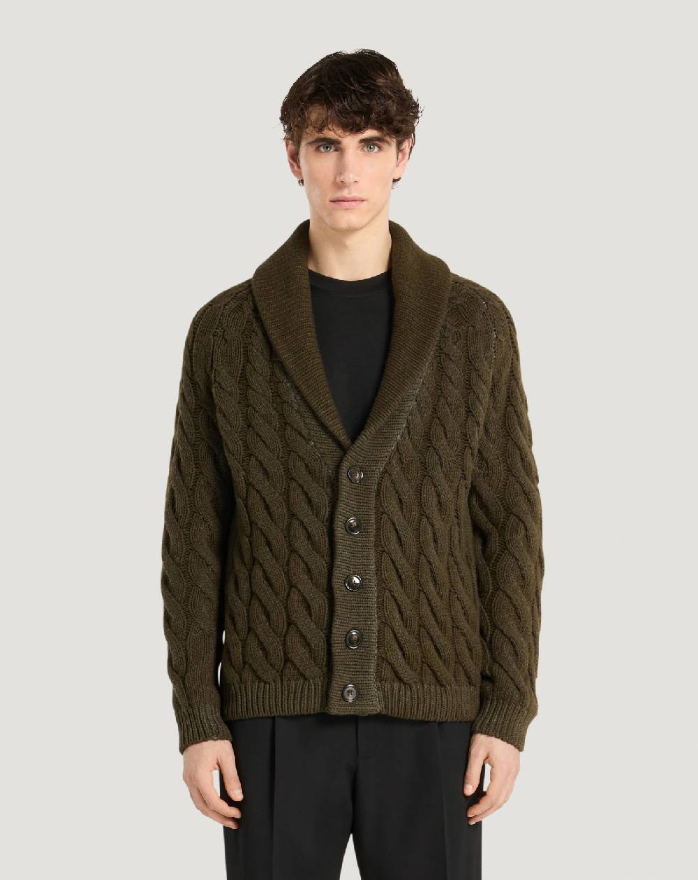 Pt Torino Cardigan in lana e cachemire Nuovo