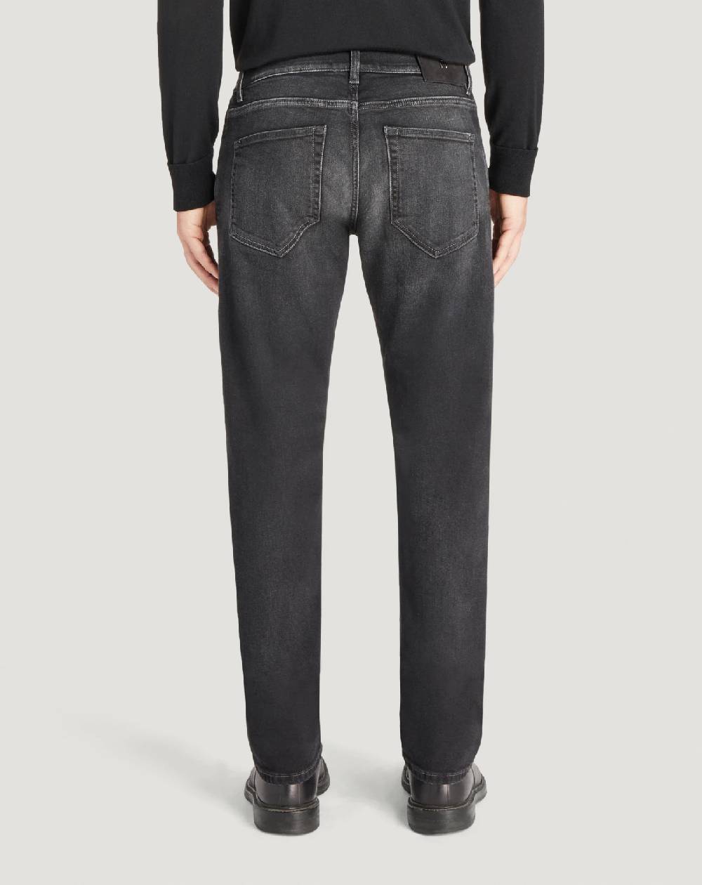 Pt Torino Jeans Breakbeat in black denim double Spedizione Gratuita