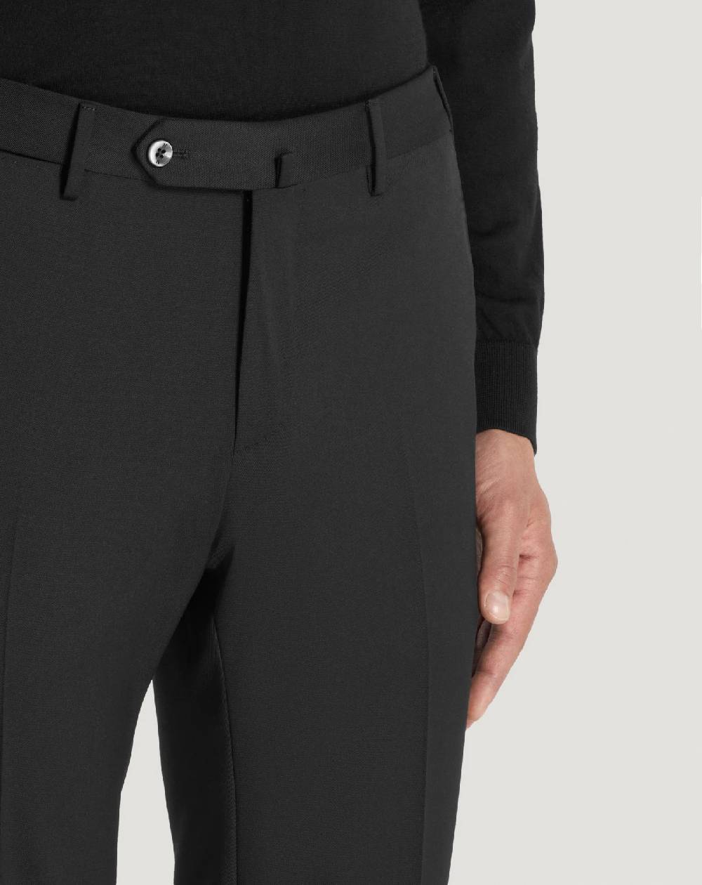 Pt Torino Pantaloni Superslim in tecno lana Qualità Garantita