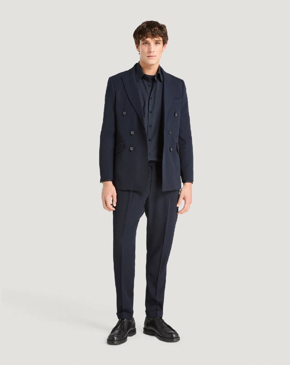 Pt Torino Blazer in lana granité Negozi Online