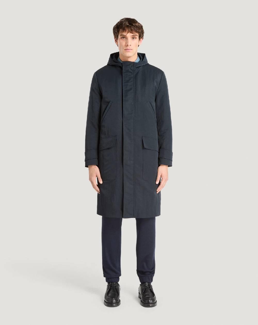Pt Torino Parka con cappuccio in nylon Affare Del Giorno