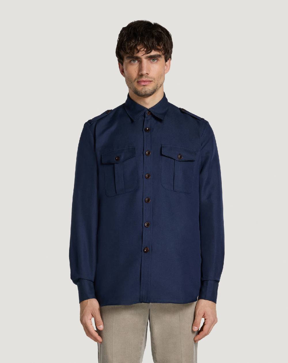 Pt Torino Camicia in twill Outlet
