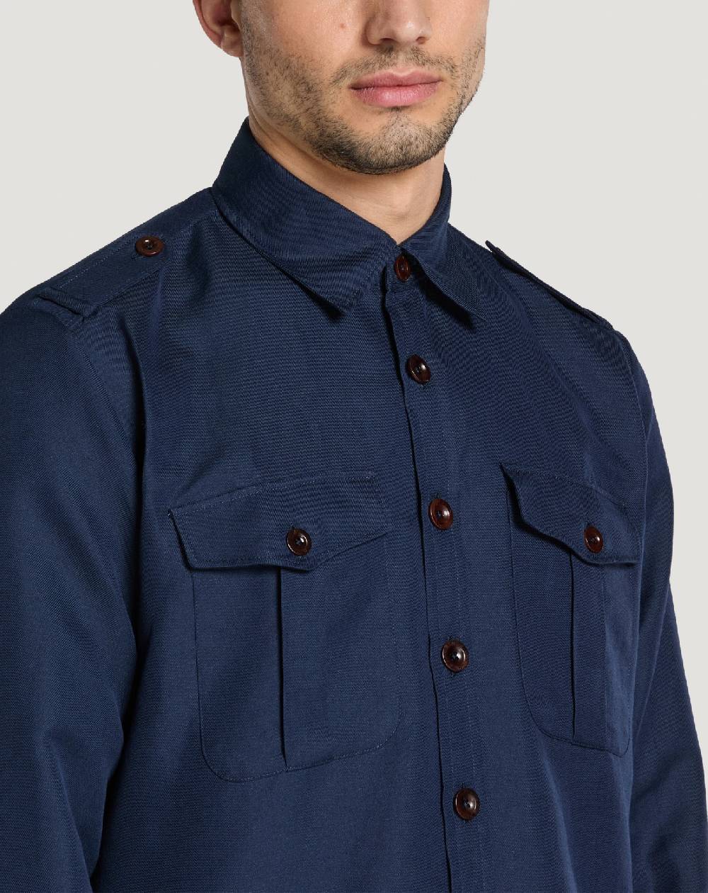 Pt Torino Camicia in twill Outlet