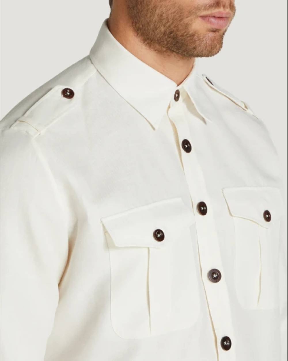 Pt Torino Camicia in twill In Vendita