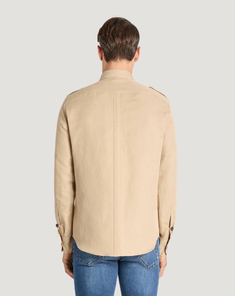 Pt Torino Camicia in twill Saldi