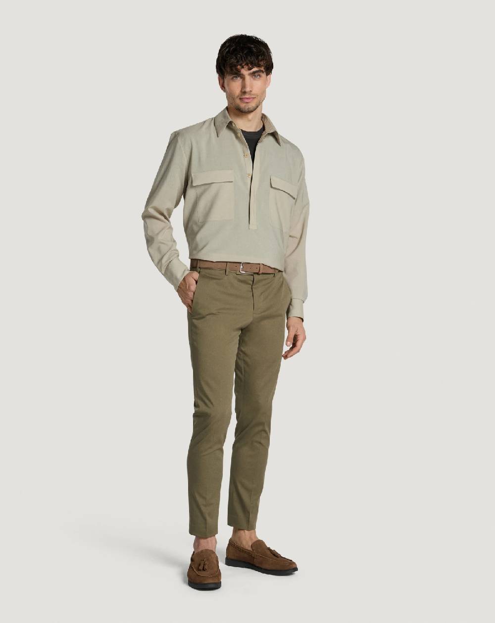 Pt Torino Camicia in lana Hotsell
