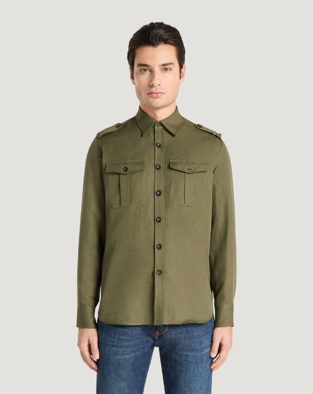 Pt Torino Camicia in twill Negozio