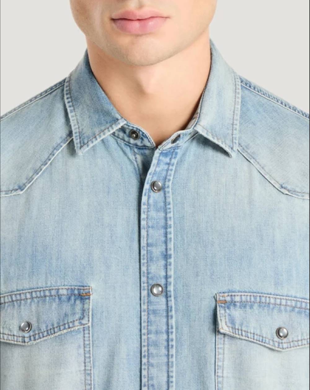 Pt Torino Camicia in denim 2025