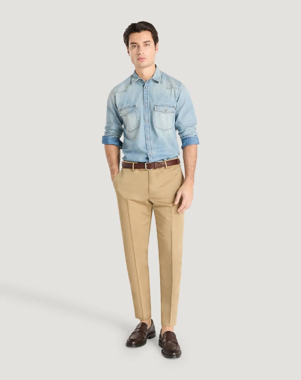 Pt Torino Camicia in denim 2025