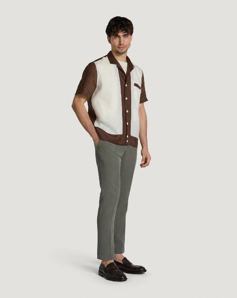 Pt Torino Camicia in lino Negozi Online