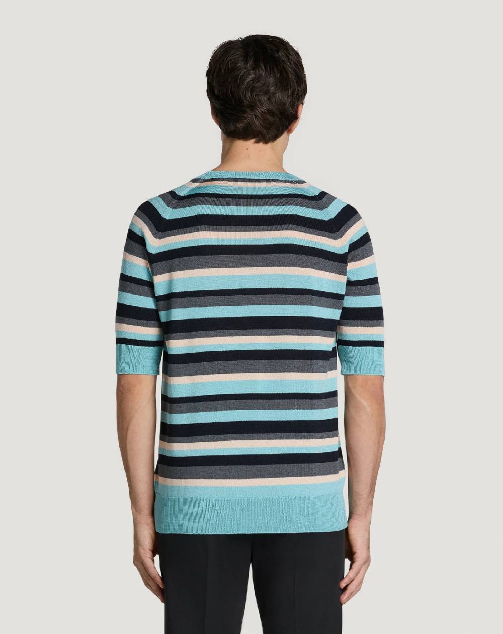Pt Torino Maglia in cotone e viscosa Outlet