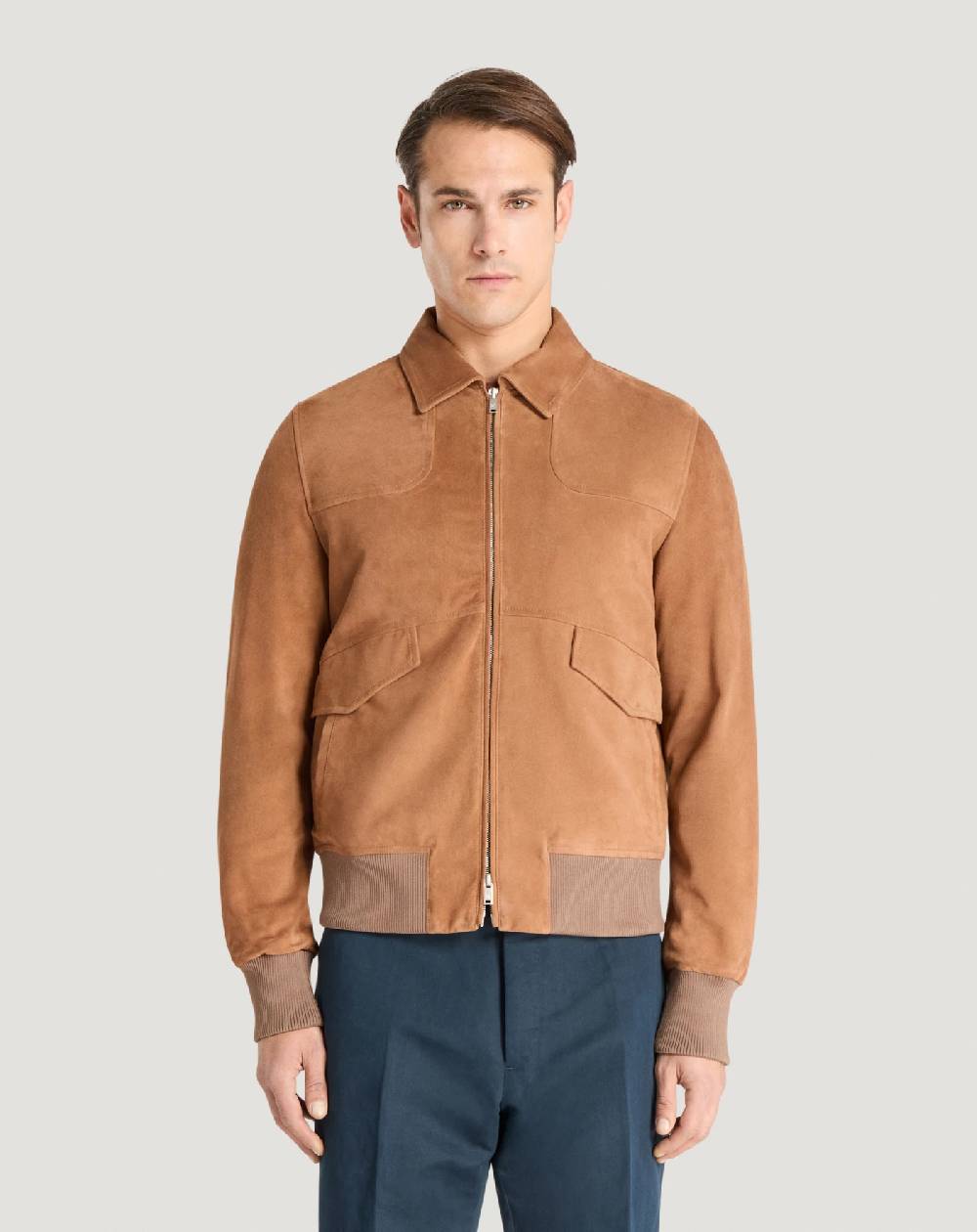 Pt Torino Bomber in suede Promozione