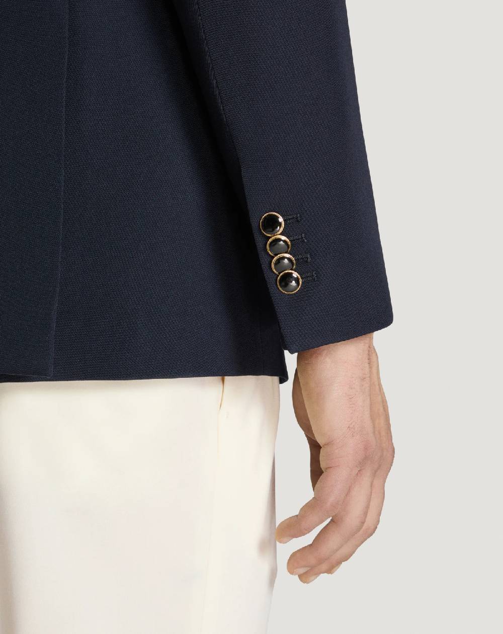 Pt Torino Blazer in lana granité Pezzi Unici