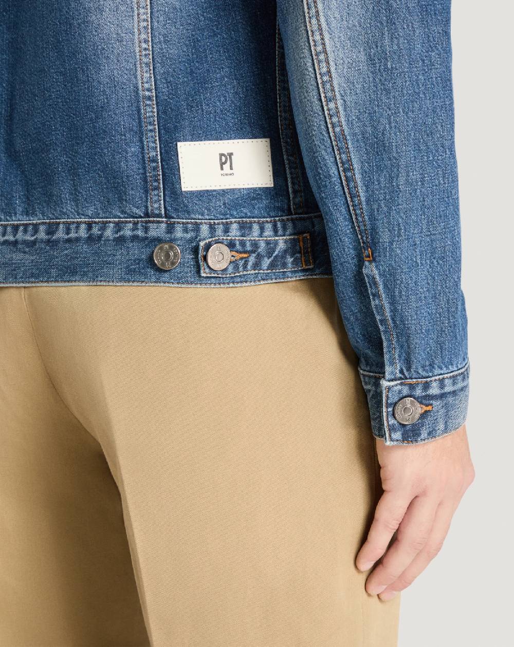Pt Torino Giacca in denim Soddisfazione Garantita