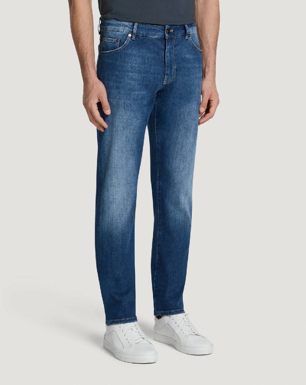 Pt Torino Jeans Soul in denim soft touch In Vendita