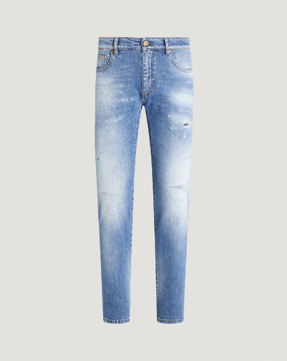 Pt Torino Jeans Rock in denim organico stretch Saldi