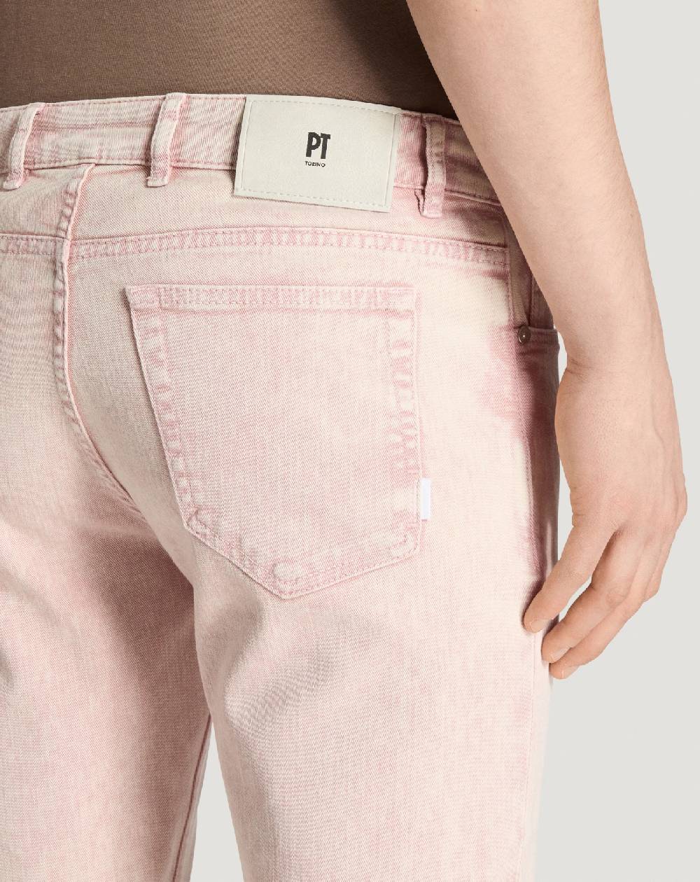 Pt Torino Jeans Soul in silky denim stretch Vendita Calda