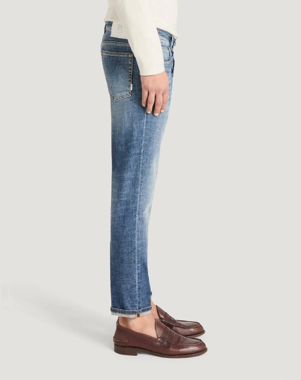 Pt Torino Jeans Reggae in denim organico stretch Negozio