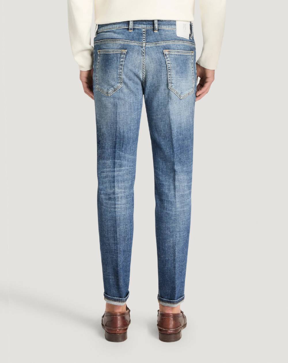 Pt Torino Jeans Reggae in denim organico stretch Negozio