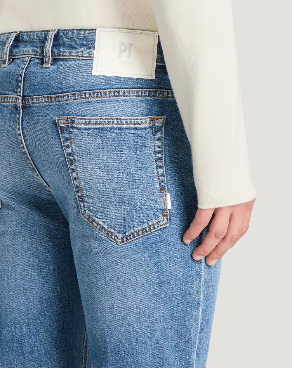 Pt Torino Jeans Reggae in denim recycled stretch 2025