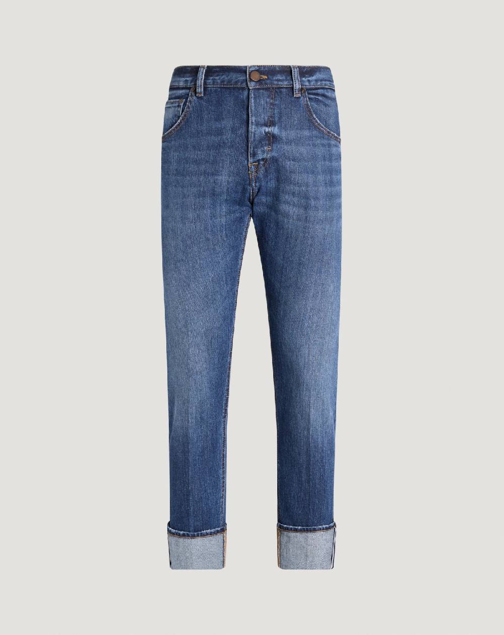Pt Torino Jeans Dub in denim organico