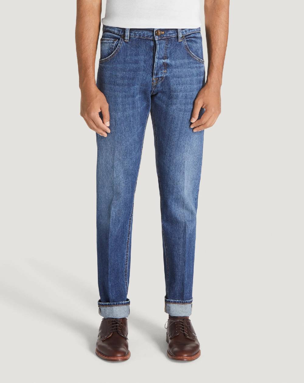 Pt Torino Jeans Dub in denim organico In Linea