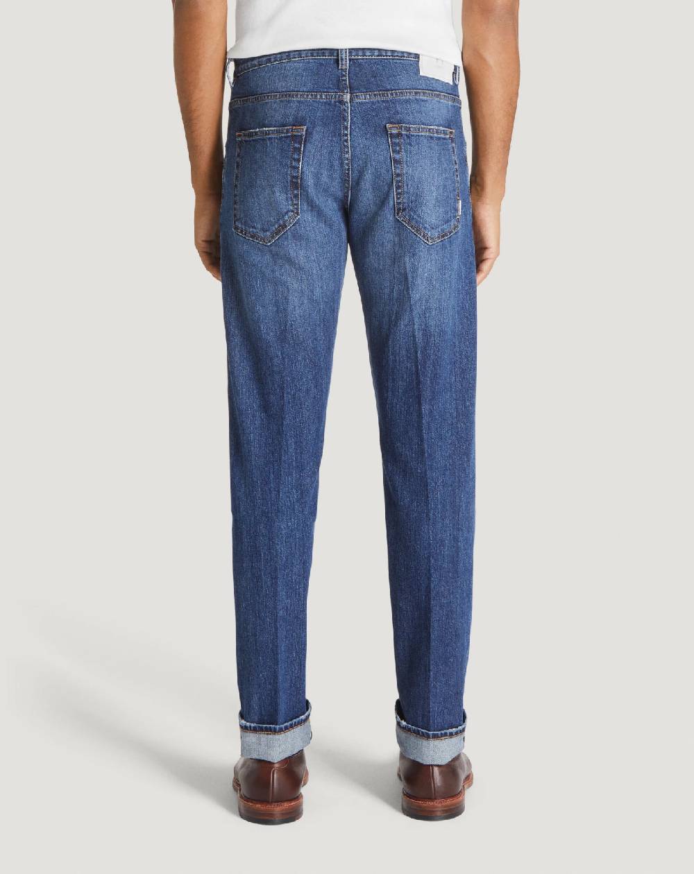 Pt Torino Jeans Dub in denim organico In Linea