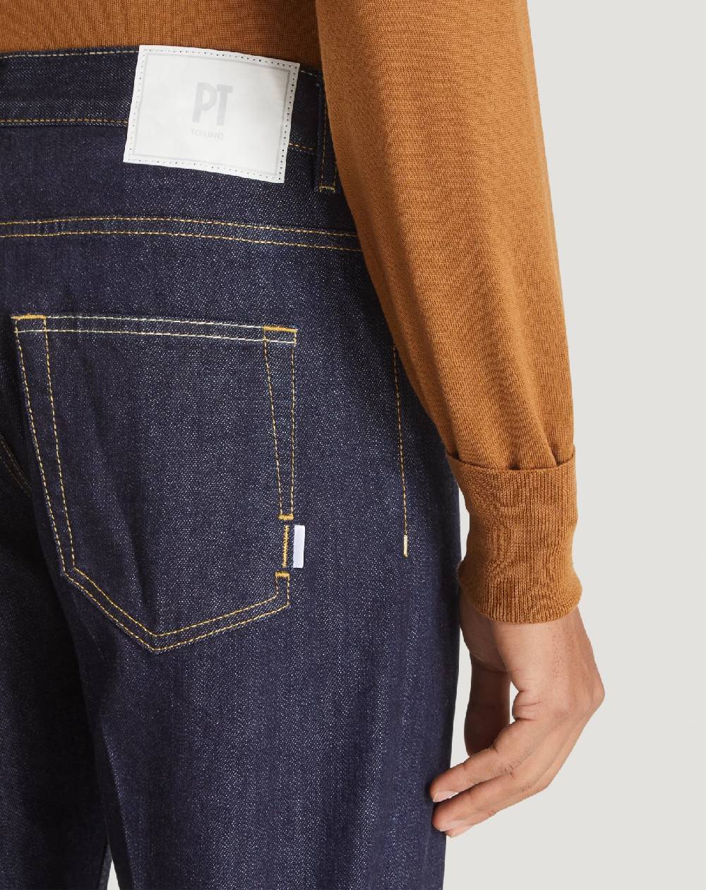 Pt Torino Jeans Dub in denim organico Qualità