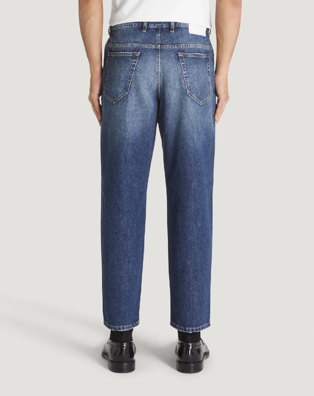 Pt Torino Jeans Rebel in denim vintage Promozione