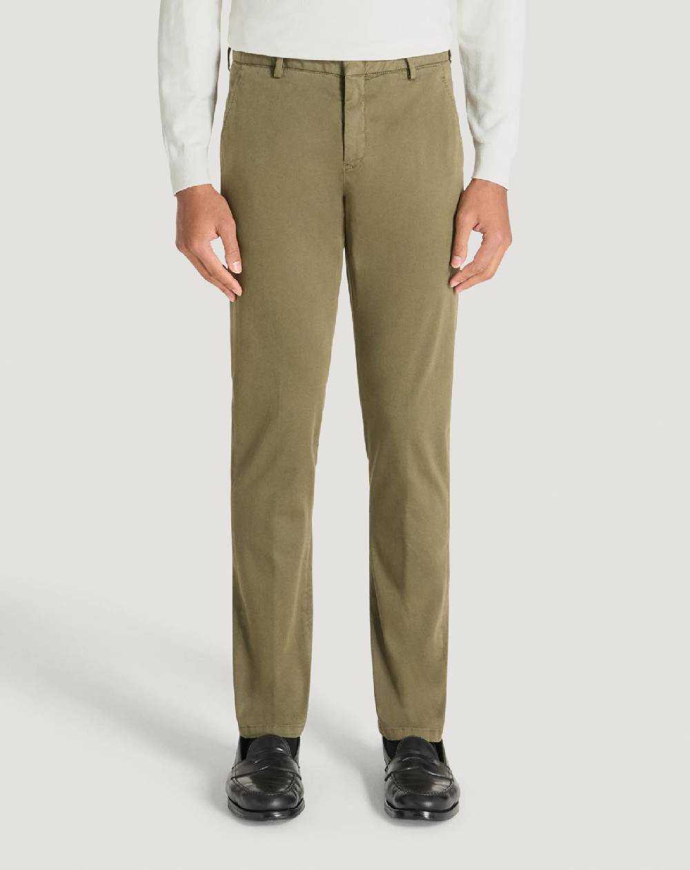 Pt Torino Pantaloni Wonder in satin stretch Pezzi Unici