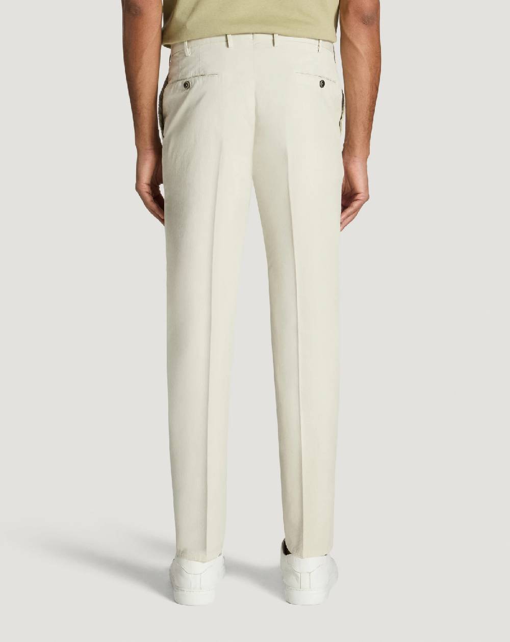 Pt Torino Pantaloni Slim in gabardina stretch Consegna Veloce