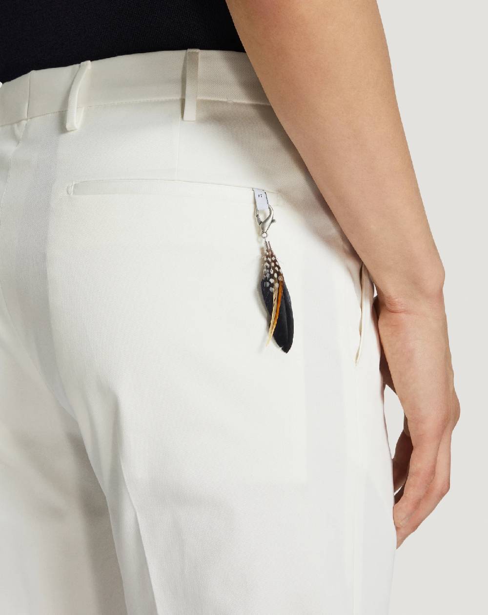 Pt Torino Pantaloni Dieci in twill Promozione Limitata