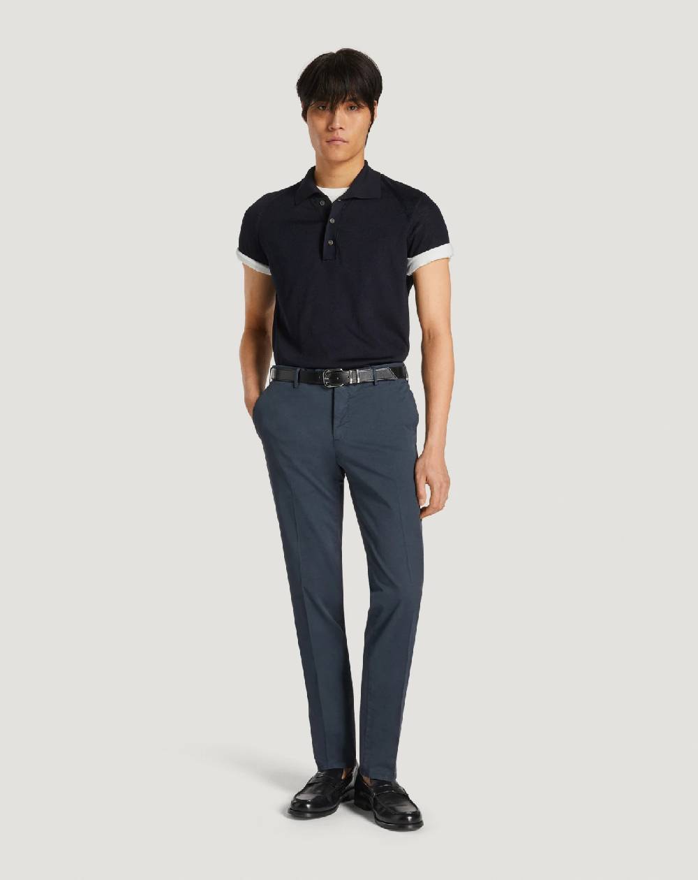 Pt Torino Pantaloni Slim in gabardina stretch Shopping Online