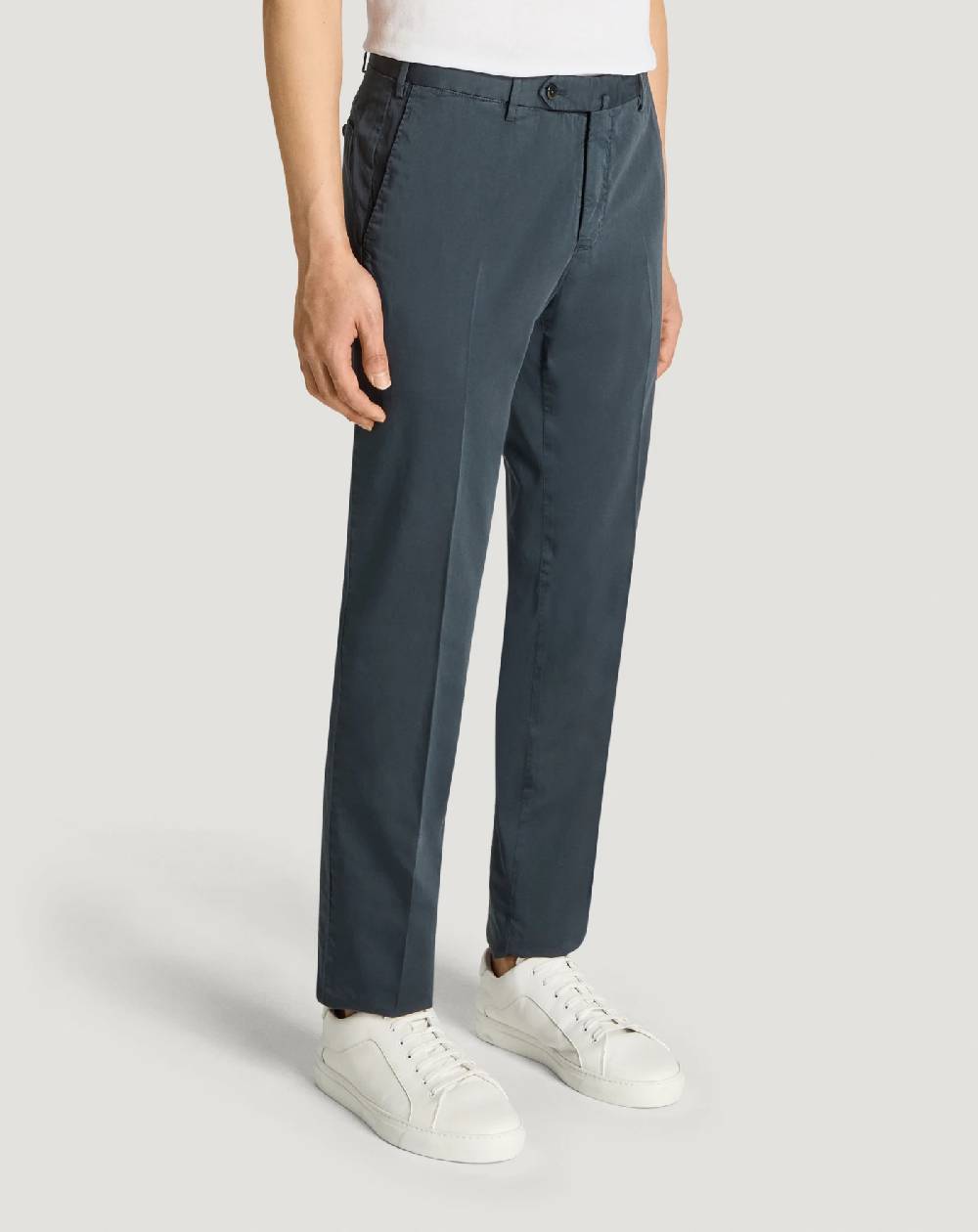 Pt Torino Pantaloni Slim in silkochino Prezzo Ridotto