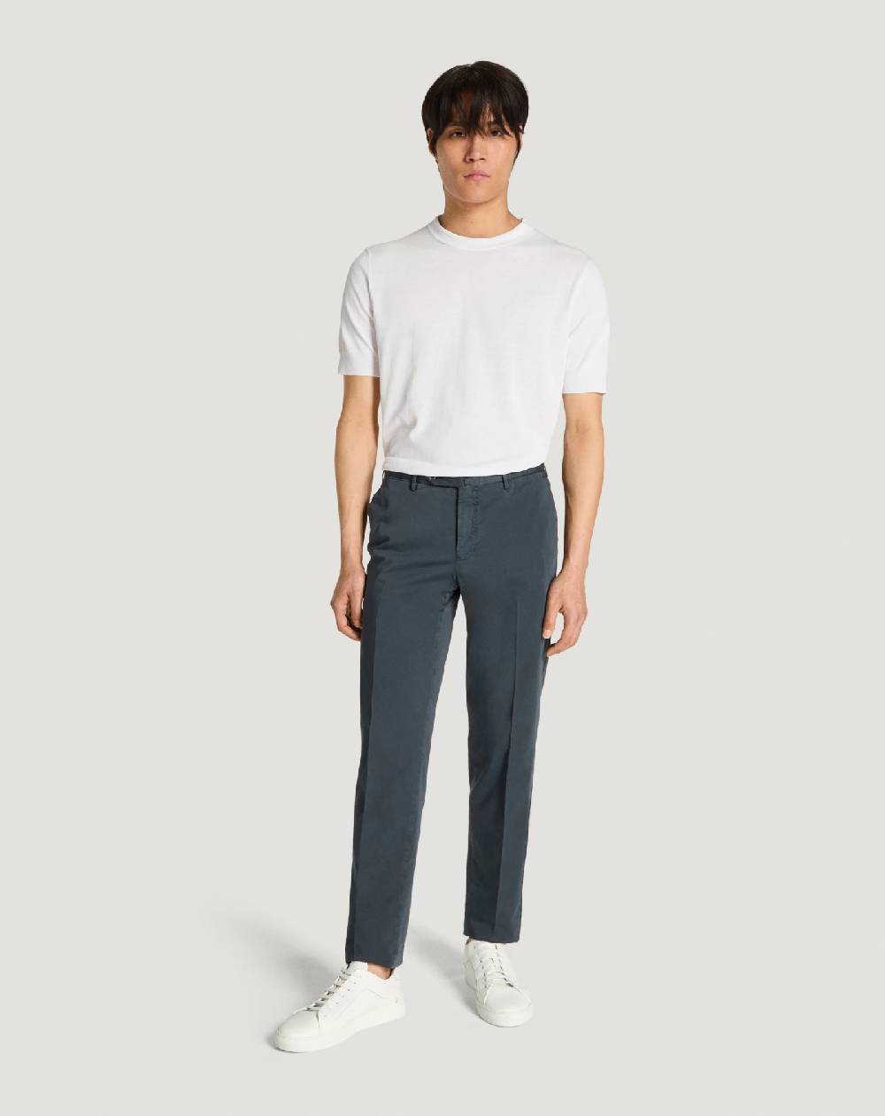 Pt Torino Pantaloni Slim in silkochino Prezzo Ridotto
