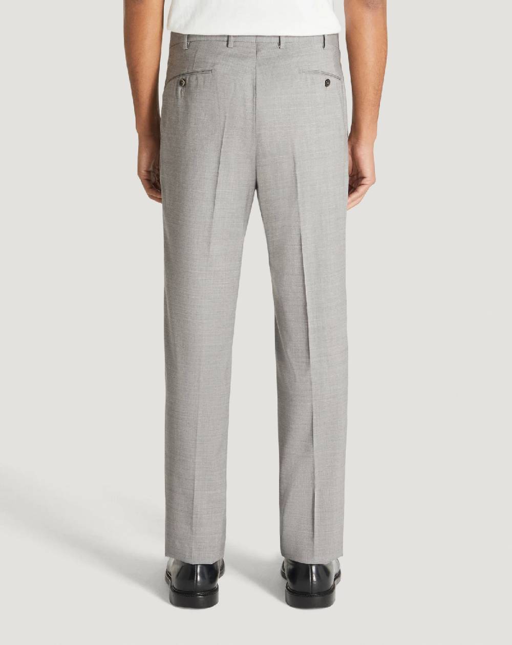 Pt Torino Pantaloni Slim in lana four season Sconto