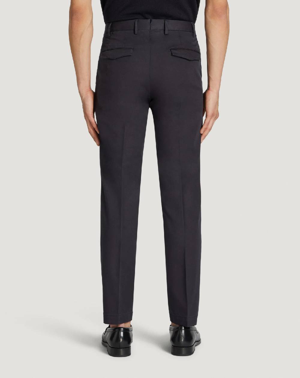 Pt Torino Pantaloni Master in cotone stretch délavé Offerta