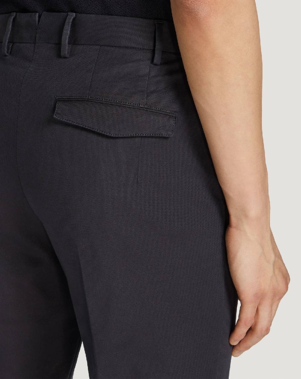 Pt Torino Pantaloni Master in cotone stretch délavé Offerta