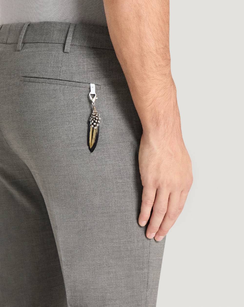 Pt Torino Pantaloni Dieci in lana tropical In Vendita