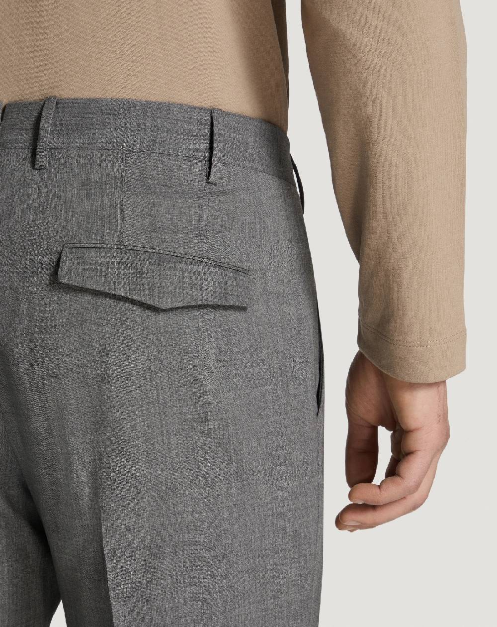 Pt Torino Pantaloni Master in lana four season Saldi