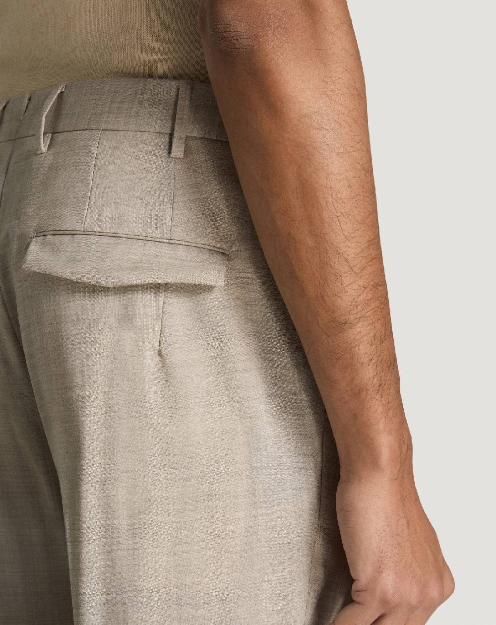 Pt Torino Pantaloni Master in lana four season Vendita Calda