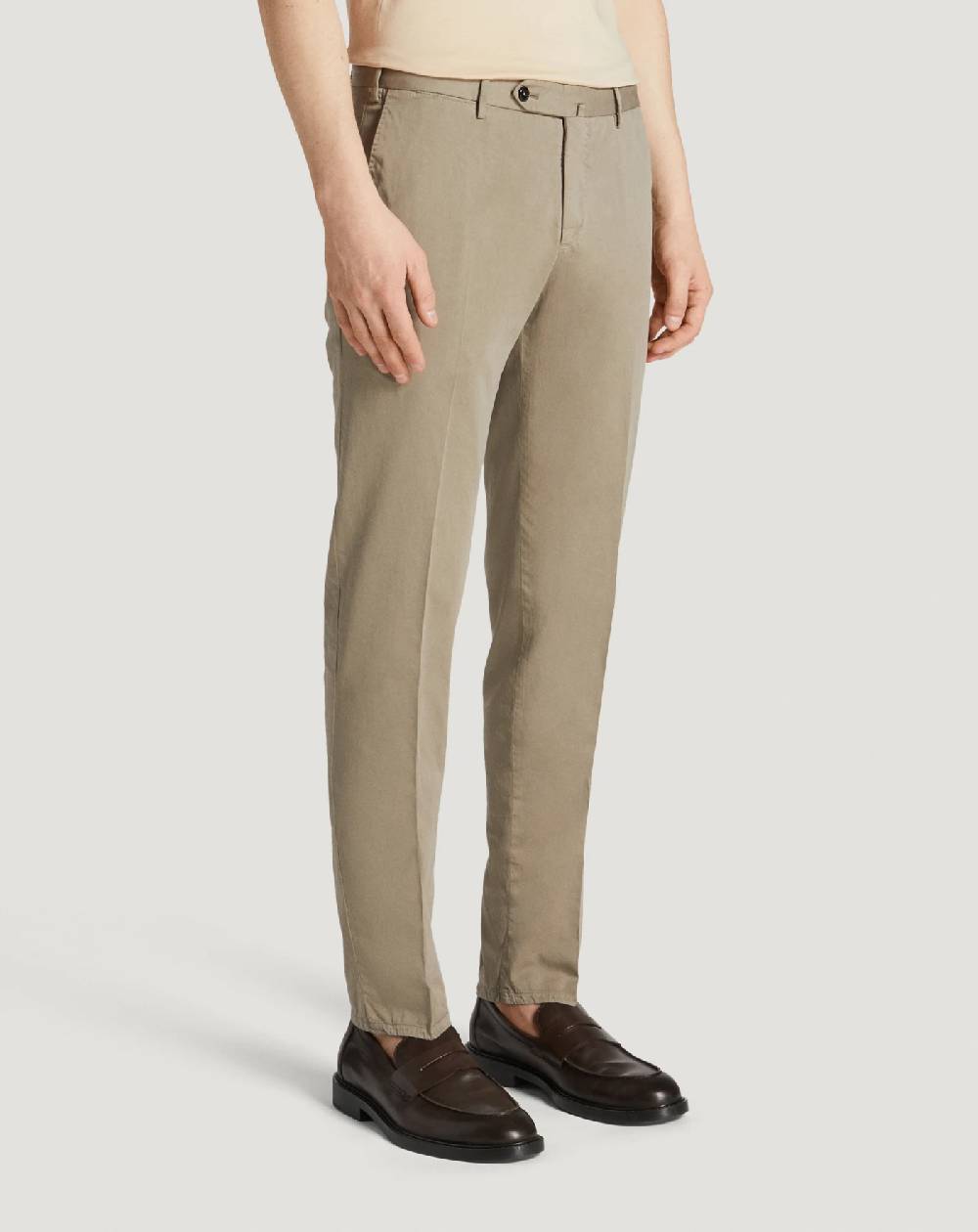 Pt Torino Pantaloni Slim in silkochino Vendita Economica