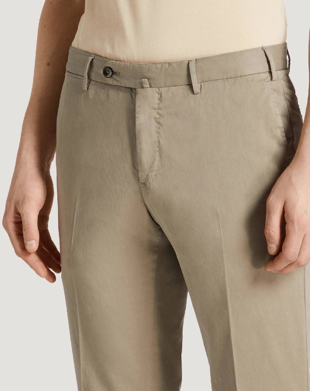 Pt Torino Pantaloni Slim in silkochino Vendita Economica