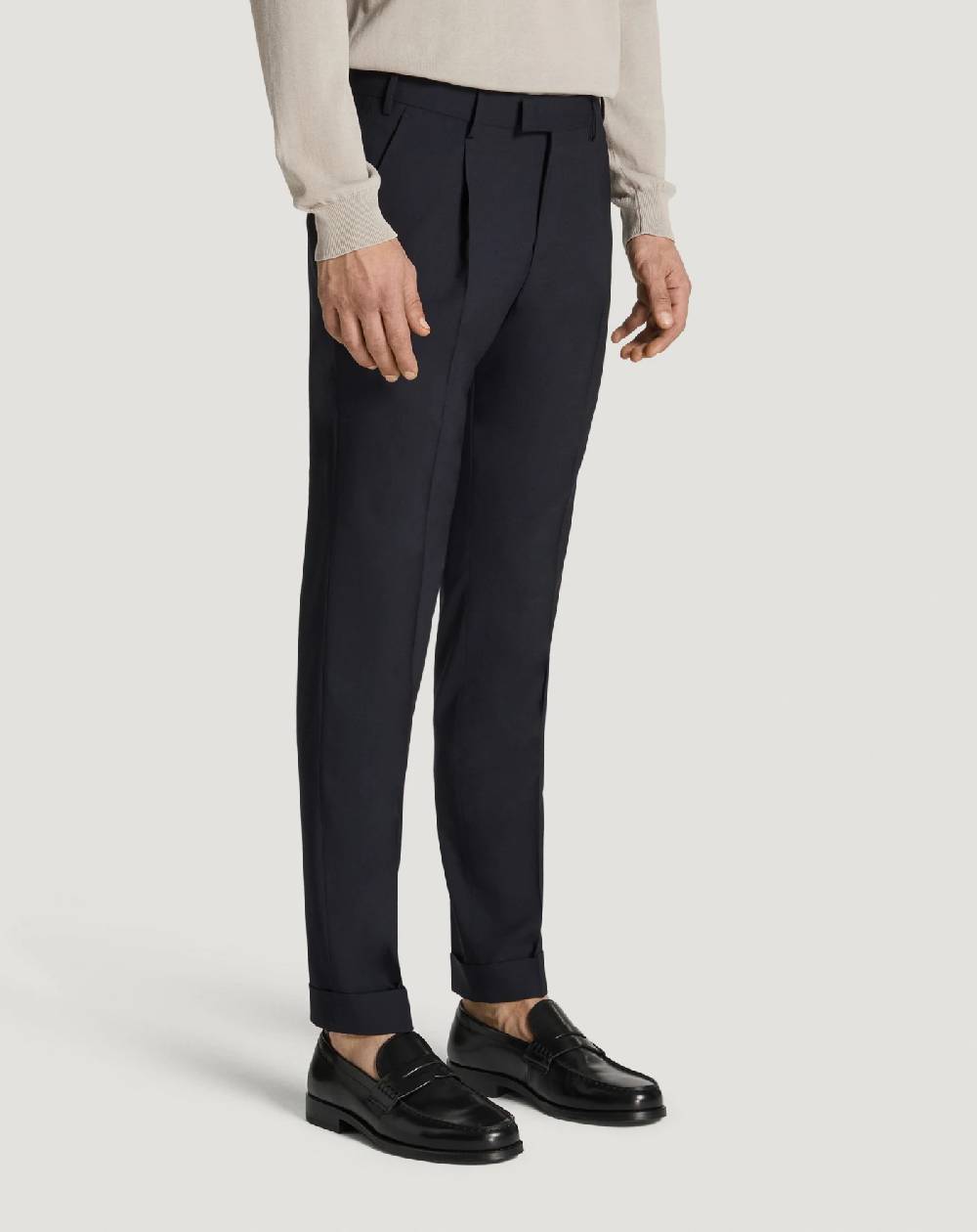 Pt Torino Pantaloni Master in lana four season Negozio