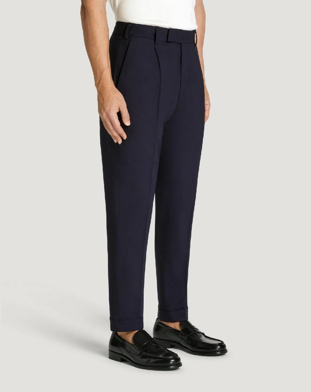 Pt Torino Pantaloni Rebel in lana tropical In Saldo