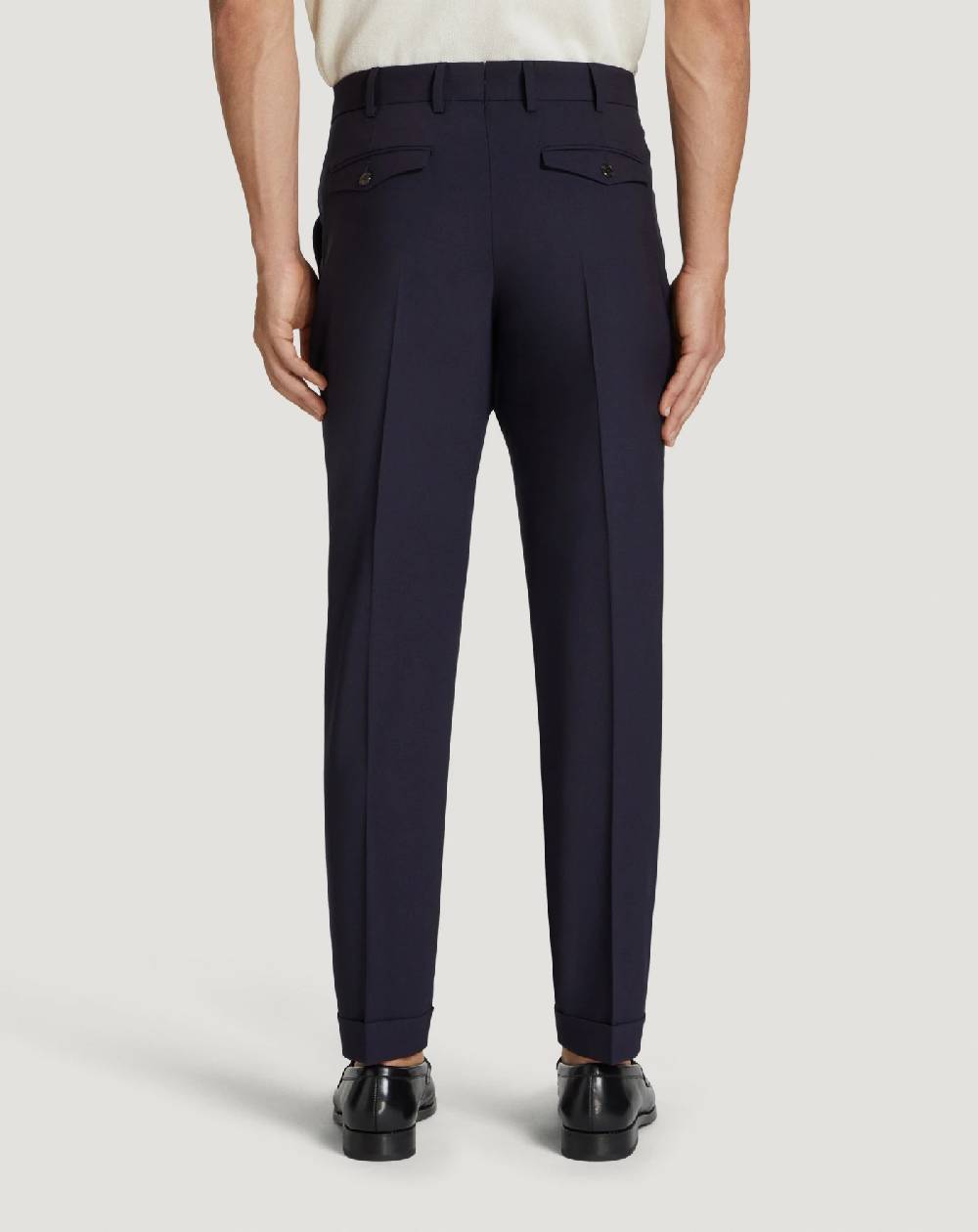 Pt Torino Pantaloni Rebel in lana tropical In Saldo