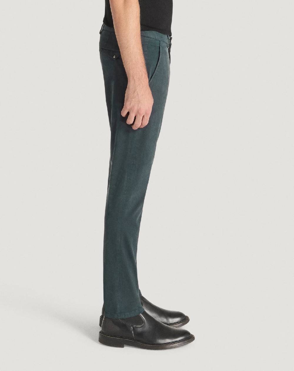 Pt Torino Pantaloni Wonder in satin stretch Italy